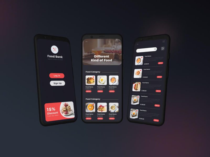 Restaurant Mobile Application Figma Design. 24 Software